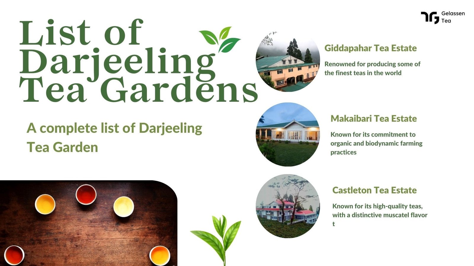 List of darjeeling tea gardens
